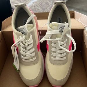 Women’s Pink Denney Steve Madden Sneakers